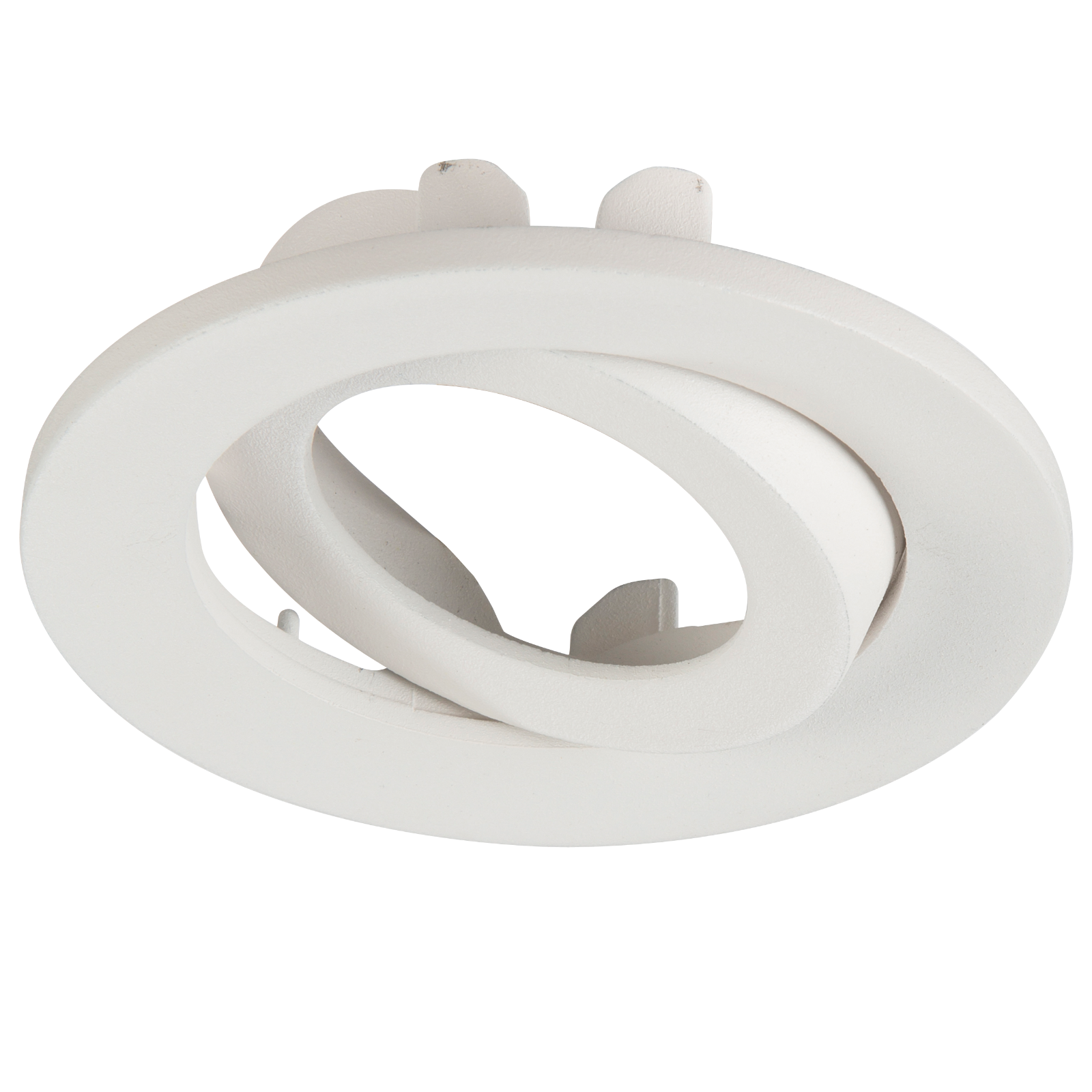 Adjustable Matt White Tilt Bezel For VFR8 LED IP20 DownlightsL - VFR8TBEZMW 