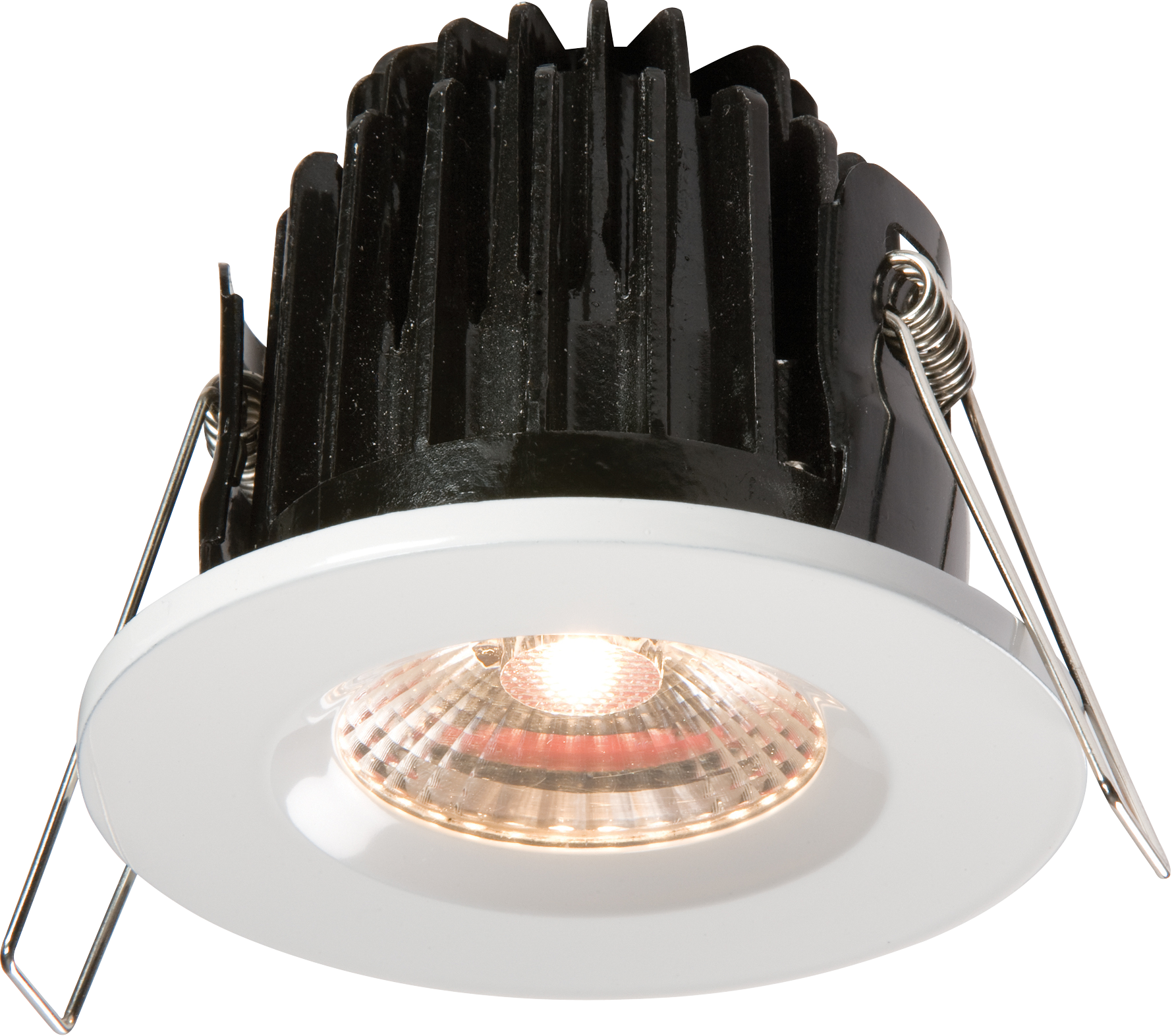 IP65 7W LED 3000K Warm White Downlight Comes With White Round Bezel - VFRCOBWW 