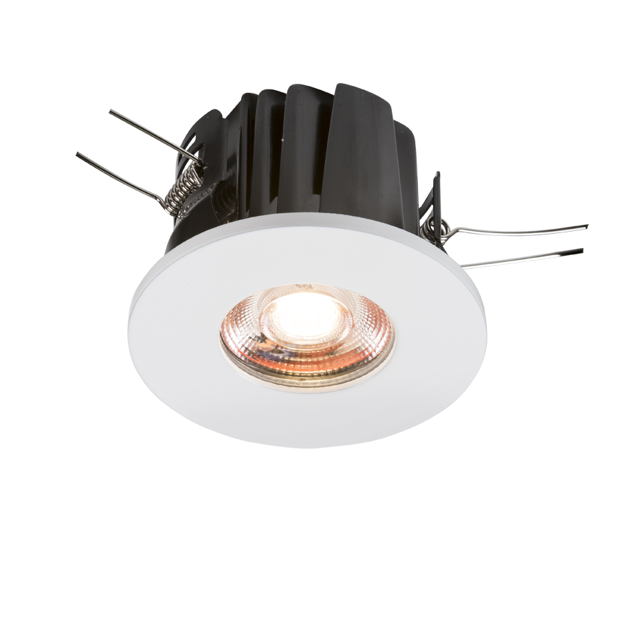 230V IP65 8W Fire-Rated Valknight LED Downlight 4000K - VFRIC8CW 