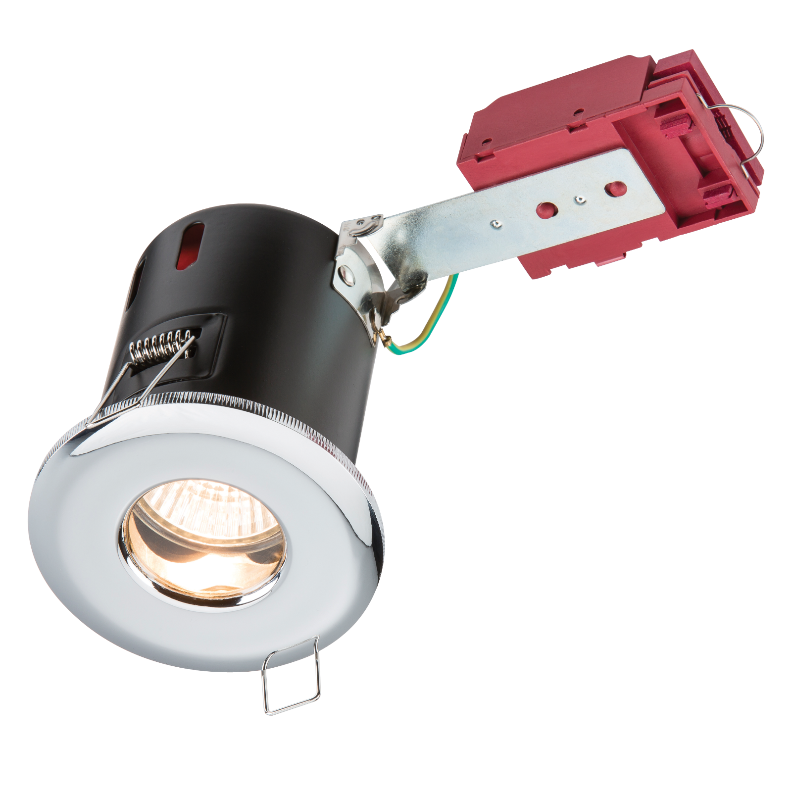 230V IP65 GU10 IC Fire-Rated Shower Downlight Chrome - VFRSHGICC 