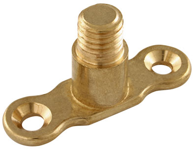 M10 Die Cast Brass Male Backplate - MP10