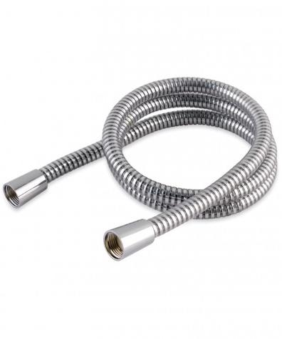 Shower Hose 1.25m PVC Chrome Effect (Unpacked) - HAG