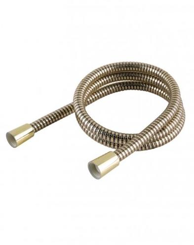 Shower Hose 1.50m PVC Gold Effect (Unpacked) - HAR