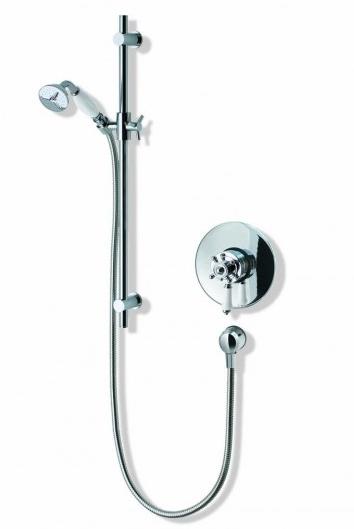MX Atmos Traditional Concealed Thermostatic Bar Mixer With Riser Rail - HME C