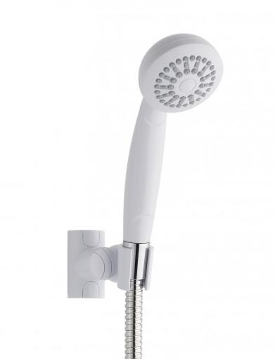 Shower Kit Nitro Single Mode Kit White/Chrome (Packed) - RDG