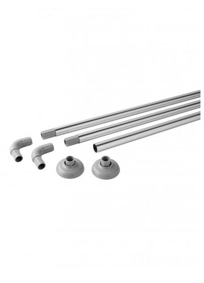 Modular Rail Polished Aluminium (Packed) - RLD