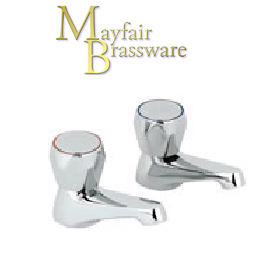 Mayfair Brassware Alpha Basin Taps - CITY-SUPR16 - DISCONTINUED