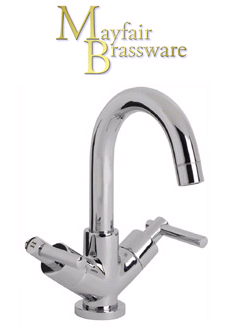 Mayfair Brassware Jasmin Mono Basin Mixer - CITY-SUPR9 - DISCONTINUED