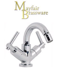 Mayfair Brassware Jasmin Mono Bidet Mixer - CITY-SUPR10 - DISCONTINUED