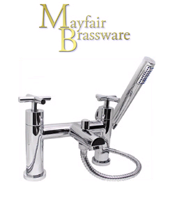 Mayfair Brassware Apollo Bath Shower Mixer - CITY-SUPR6 - DISCONTINUED