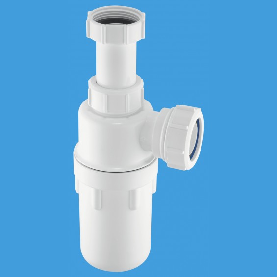 1¼" (1.1/4") Resealing Adjustable Inlet Bottle Trap - A10AR