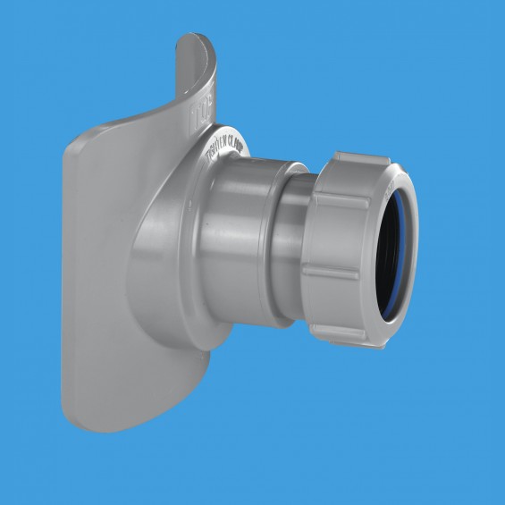 4/110mm x 1½" (1.1/2") Pipe Mechanical Soil Pipe Boss Connector (Grey) - BOSSCONN110T-GR