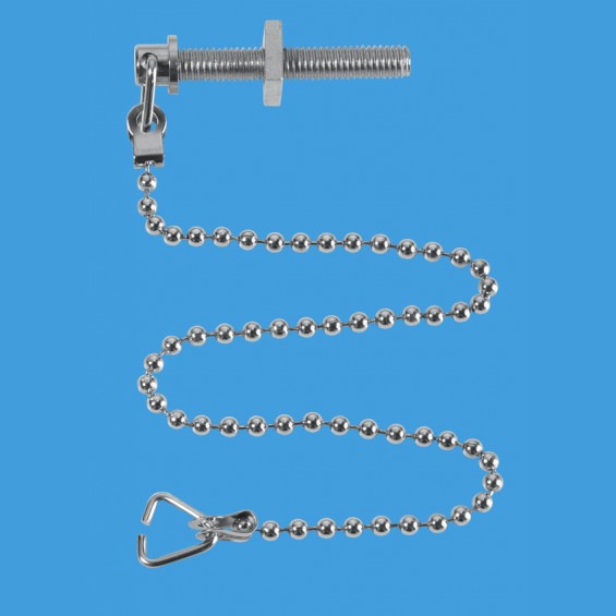 10" CP Chain and 2 Triangles, Stay and Nut - CH10