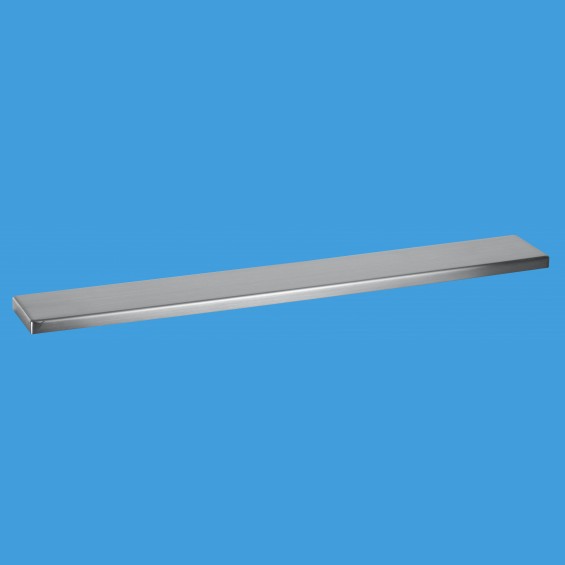 600mm Channel Drain Brushed Cover Plate - COV600-B