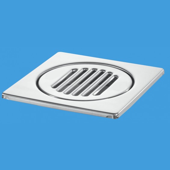 150mm Square Stainless Steel Tile - FD90-T8WH