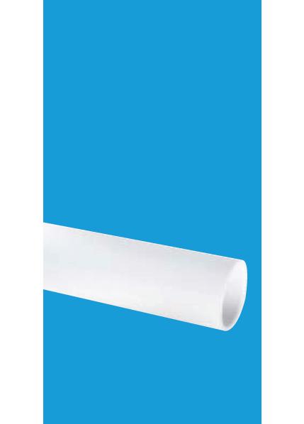 LDPE White Pipe 6m - LD1-6M