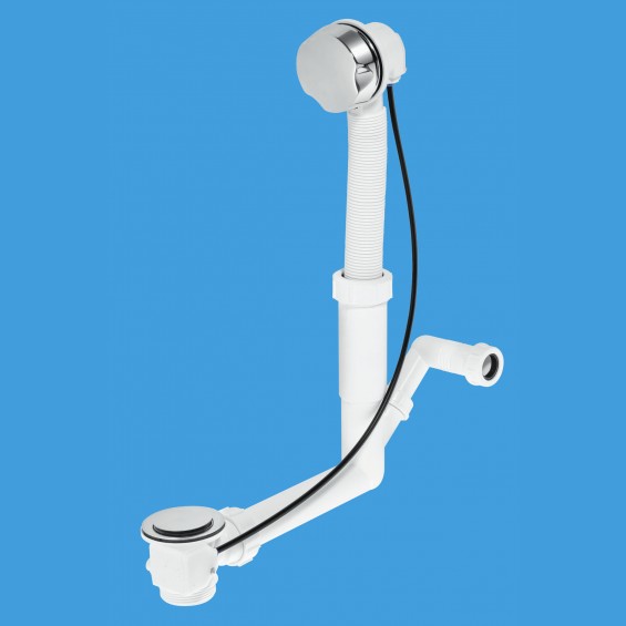1½" (1.1/2")  Pop-Up Bath Waste and Overflow with 19/23mm Pipe Connection - PUBX-SP