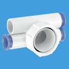 4 Way Connector (Wasteflow) - R12