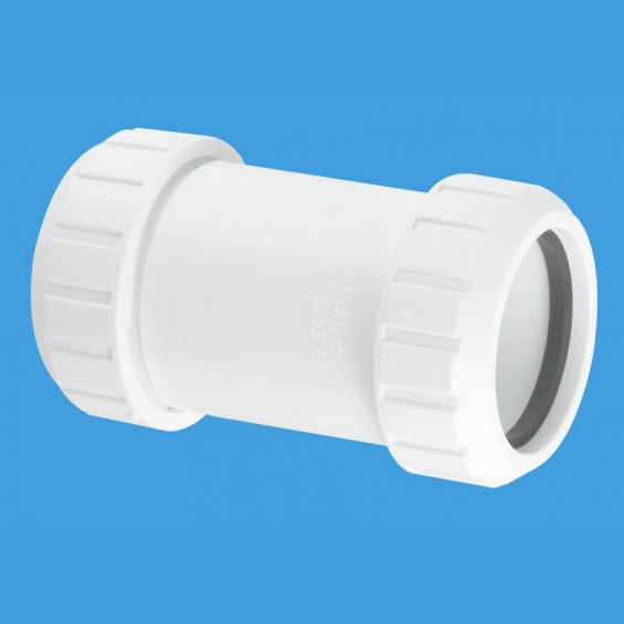 1¼" (1.1/4") Surefit Straight Connector  - S18L