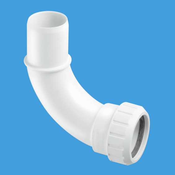 1¼" (1.1/4") Surefit 90° Connector to Soil Pipe Boss - S4M