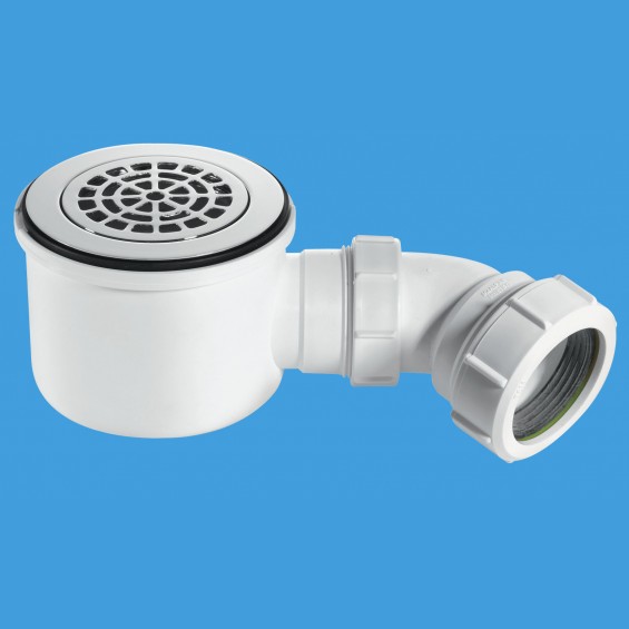 2" 90mm Hi-Flow Shower Trap - Petal - ST90CPB-P-HP