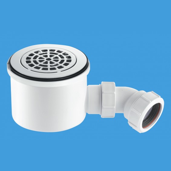 1½" (1.1/2") 90mm Hi-Flow Shower Trap - Petal - ST90CPB-P-HP2