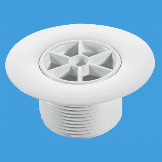 1½" (1.1/2") Standard Waste - 85mm White Plastic - STW85WH