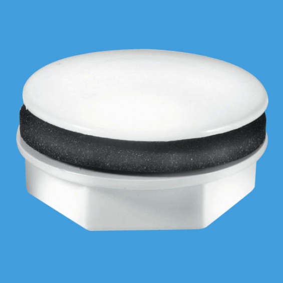 White Tap Hole Stopper - TAPSTOP-WH