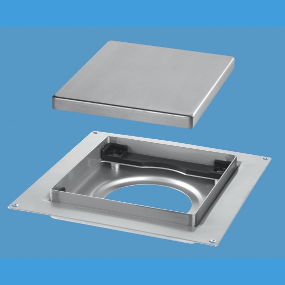 150mm Tile Drain - PLAIN Brushed - TILE-PLAIN-B