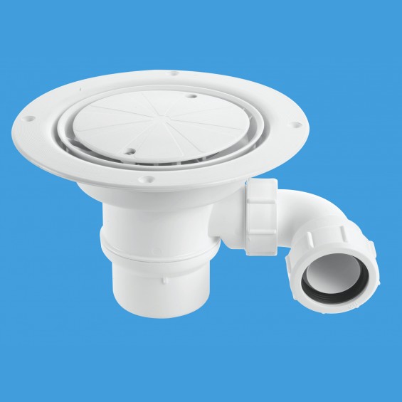 50mm Water Seal Trap with 1½" x 90° Swivel - TSG1WHSTW295