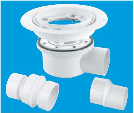 Two Piece 50mm Water Seal Trap with 2" - TSG52T-B