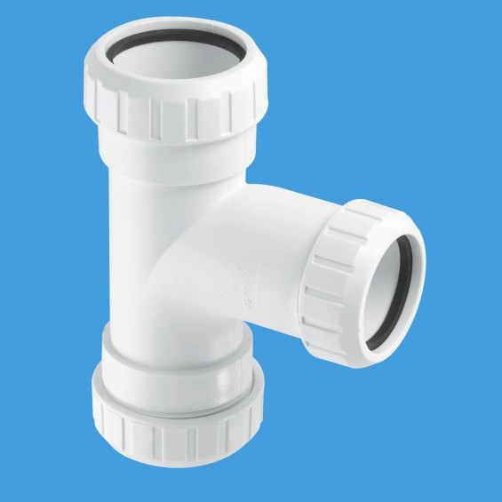 1½" (1.1/2") x 1½" (1.1/2") x 1¼" (1.1/4") Surefit Swept Tee  - V21L