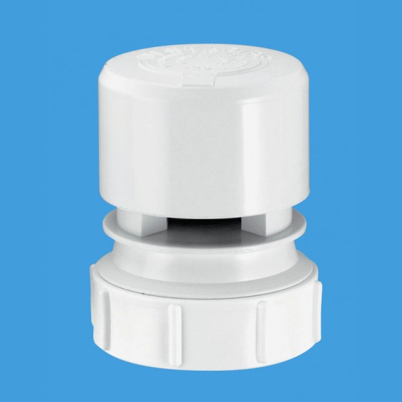 Ventapipe 25 Air Admittance Valve with 1½" Universal Outlet (White) - VP2W