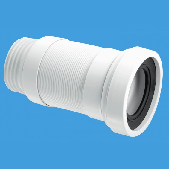 3½" (3.1/2") / 90mm Flexible WC Connector (Short Length) - WC-F18S