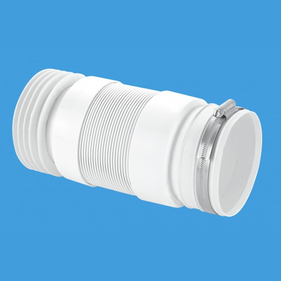 4"/110mm Flexible WC Connector for Back to Wall WC Pan - WC-F21R