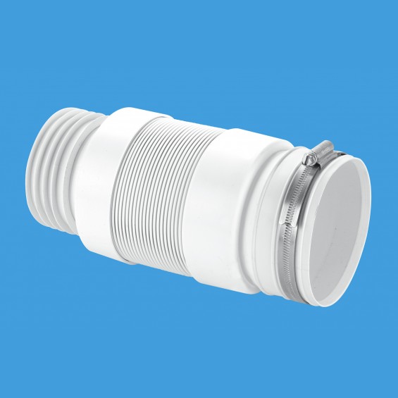 3½" (3.1/2") / 90mm Flexible WC Connector for Back to Wall WC Pan - WC-F21S