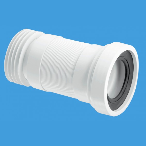 4"/110mm Flexible WC Connector (Medium Length) - WC-F23R