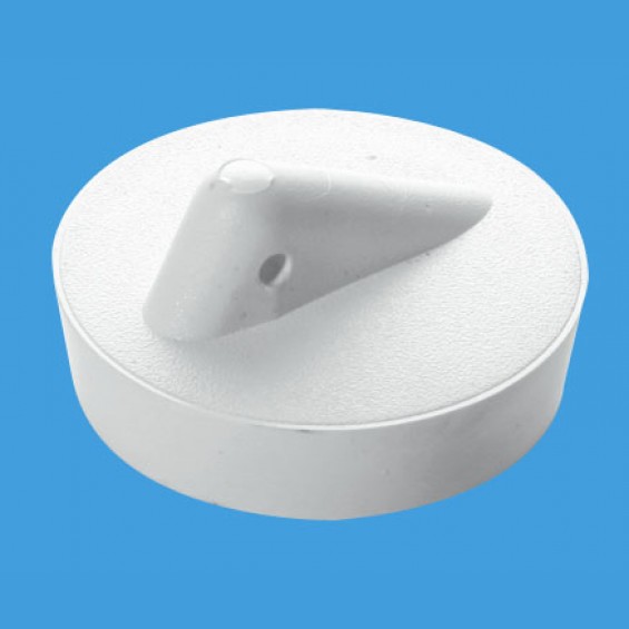 1½" (1.1/2") White PVC Plug - WP3