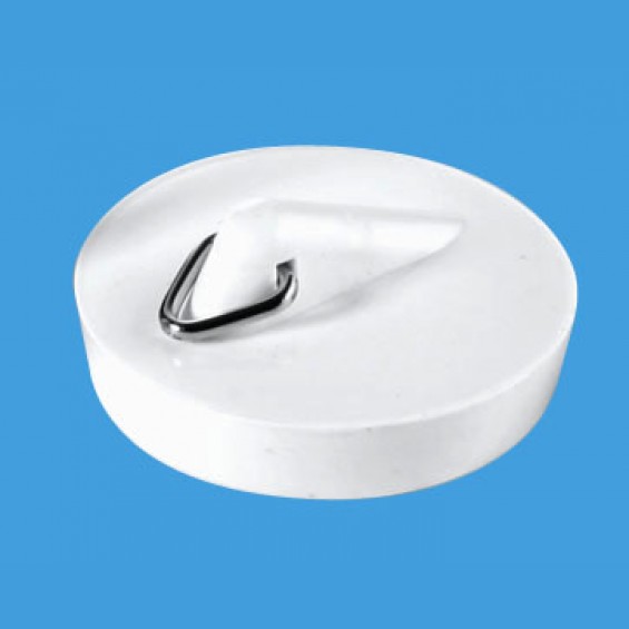 1¾" (1.3/4") White PVC Plug with Triangle - WP4T