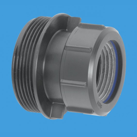 1¼" (1.1/4") Straight Connector Multifit x 2" BSP Male - ZS31M