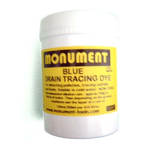 MONUMENT 4oz BLUE DRAIN DYE - 1263B 