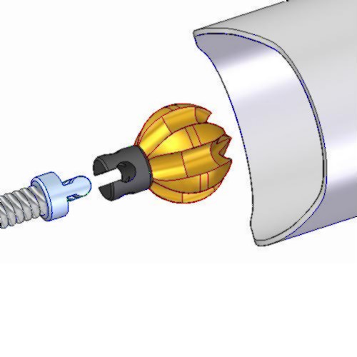 MONUMENT TULIP CUTTER 16-40 For Spartan Cable Machines - 2838F 