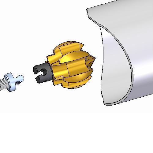 MONUMENT TULIP CUTTER 19-50 For Spartan Cable Machines - 2841O 