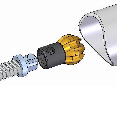 MONUMENT TULIP CUTTER 16-22 For Rioned Cable Machines - 2872H 