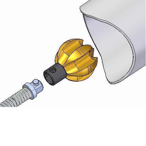 MONUMENT TULIP CUTTER 16-40 For Rioned Cable Machines - 2875O 