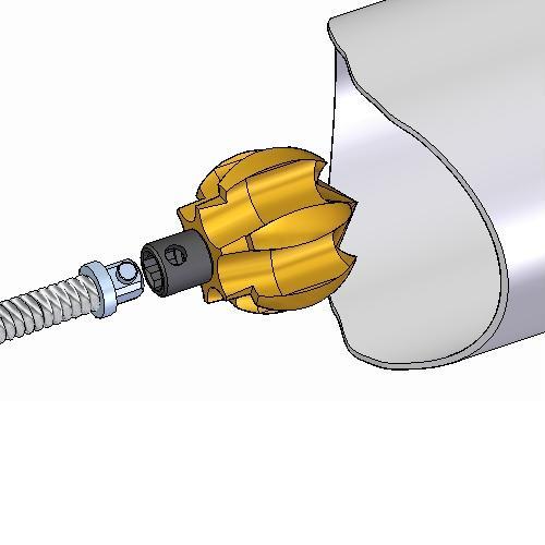 MONUMENT TULIP CUTTER 16-50 For Rioned Cable Machines - 2876T 