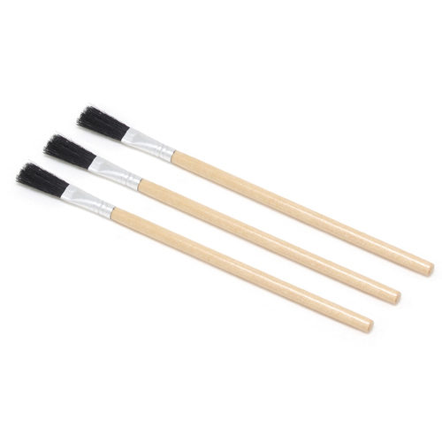 MONUMENT PACK 3 WOODEN FLUX BRUSHES MON3015 - 3015M 