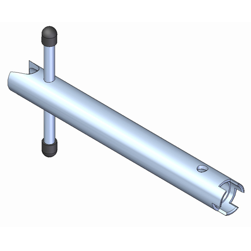 MONUMENT COMBINATION CRUTCH STOPCOCK & WHEEL VALVE KEY 220mm - 3132R 