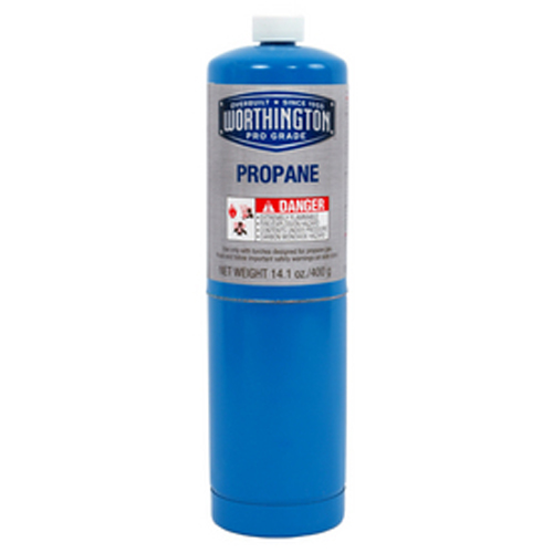 14.1oz. PROPANE TUV CYLINDER (UN1978) 3443L MOG3443 - 3443L-1 