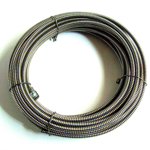 GENERAL WIRE SPRING 50ft. X 5/16in. FLEXICORE SNAKE & FEMALE CONNECTOR - 50HE1-AC 